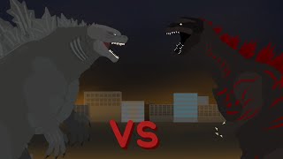 Godzilla 2019 vs Shin Godzilla Full Animation [upl. by Hortensia]