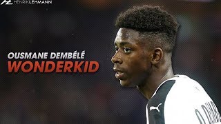 18 Year Old Ousmane Dembélé  Stade Rennais  Goals amp Skills [upl. by Hpotsirhc]