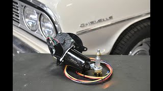 Muscle Car Wiper Motor Installation [upl. by Ime]