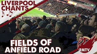 Fields of Anfield Road  Learn Liverpool FC Song Lyrics [upl. by Ecital]