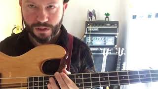 Vintage Aluminium Neck Kramer DMZ 4001 bass guitar review [upl. by Harl]