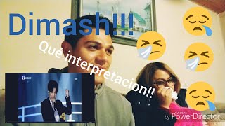 Video Reacción con mi hermana  Dimash  My heart will go on  My sister react to Dimash [upl. by Wein]