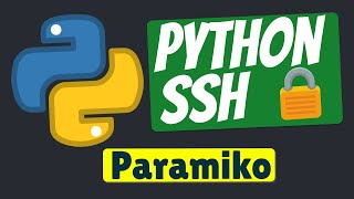 Python SSH Client  Paramiko SSH with Python [upl. by Fulviah]