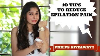 Philips Epilator Review  CONTESTGIVEAWAY [upl. by Cilo]