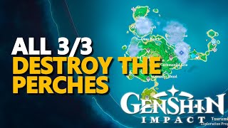 Destroy the perches Genshin Impact [upl. by Leinahtam]