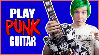 How To Play Punk Guitar 🤘 [upl. by Flanigan295]