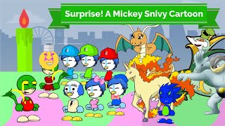 Surprise  A Mickey Snivy Cartoon  Pokemon Episode  Disney Shorts  Teavana  Full Cartoon 60fps [upl. by Haikezeh]