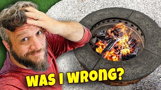 Does My DIY Smokeless Fire Pit Really Work Truth Revealed [upl. by Nnylrebma]