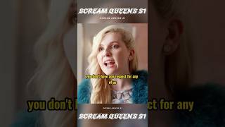 Scream Queens S1 quotYou Dont Respect Us You Dont Deserve to Be Presidentquot Famous [upl. by Aaronson]