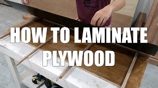 How To Laminate Plywood  Beginners Guide [upl. by Aeneas]