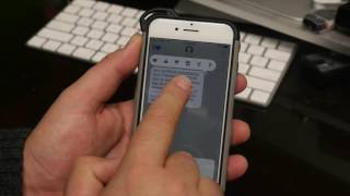 How to quotlikequot a Text Message on iPhone [upl. by Taka497]