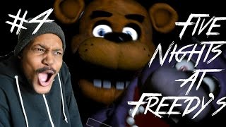 Five Nights At Freddys  Walkthrough 4 NIGHT 4 COMPLETE NIGHT 5 PREVIEW U MAD BRO [upl. by Moorefield]