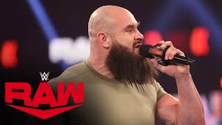 Braun Strowman demands a WWE Championship Match Raw Feb 22 2021 [upl. by Scott]