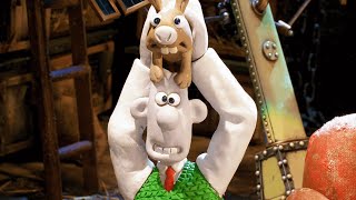 WALLACE amp GROMIT THE CURSE OF THE WERERABBIT Clip  quotRabbit Rehabilitationquot 2005 [upl. by Ylrehs269]