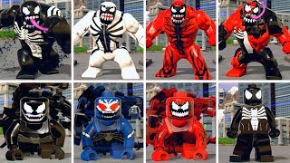 All Symbiote Character in LEGO Marvel Super Heroes 2 [upl. by Anaik]