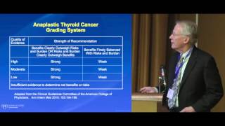 Anaplastic Thyroid Cancer Research Overview ATA Guidelines Dr Smallridge ThyCa Conference [upl. by Agustin]