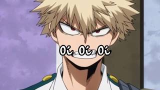 Oi Oi Oi  Bakugou Lyrics [upl. by Latrina]