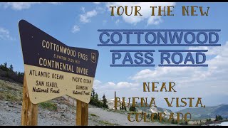 Take a TimeLapse Tour of New Cottonwood Pass Road from Buena Vista CO to Taylor Park Reservoir [upl. by Neyu217]