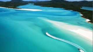 Whitehaven Beach  Whitsunday Islands  Australia [upl. by Lamag701]