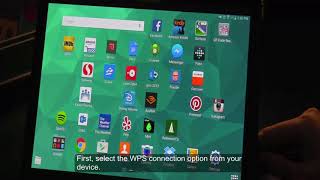 How to add devices to a GigaCenter WiFi network using pushbutton WPS [upl. by Lahcim702]