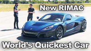 New 2000hp Rimac Nevera see why its the quickest 14 mile car in the world REVIEW [upl. by Goodspeed]