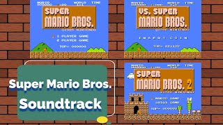 【ゲーム音楽】スーパーマリオブラザーズ BGM集  Super Mario Bros Soundtrack [upl. by Ellehcyar]