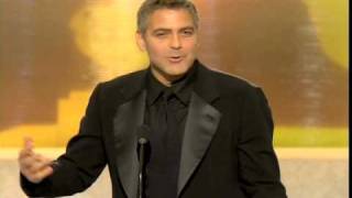 George Clooney Accepting Critics Choice Award [upl. by Springer901]