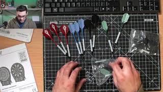 How to put the darts together for the Lidl Electronic Dart Board [upl. by Edualc]