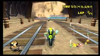 Mario Kart Wii Warios Gold Mine [upl. by Smeaj]