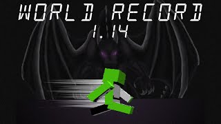 Minecraft Speedrun World Record 114 [upl. by Yromem]