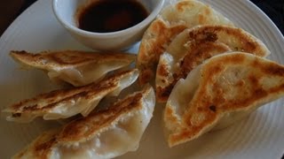 crispy pan fried dumplings [upl. by Boonie]