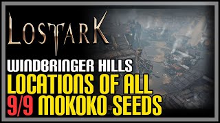 Windbringer Hills All Mokoko Seeds Lost Ark [upl. by Yelsek99]