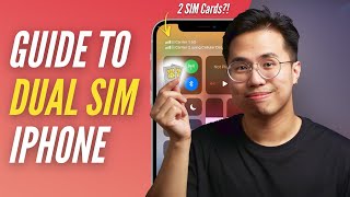 Guide to Dual SIM iPhones  iPhone 13 iPhone 12 iPhone 11 iPhone XS iPhone XR iPhone SE 2 [upl. by Clywd]