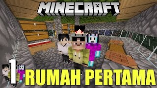 BASECAMP PERTAMA ft 4Brothers  Minecraft Adventure Indonesia 1 [upl. by Anih]