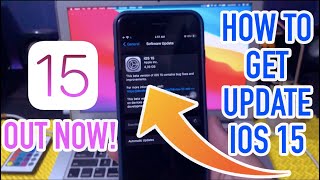 How to Get Software Update iOS 15 on iPhone All Device [upl. by Schofield161]