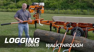 Logging Tools Walkthrough  WoodMizer [upl. by Adnauqaj]