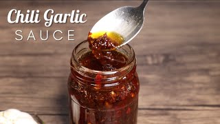 How To Make Proper CHILI GARLIC SAUCE  Homemade Chili Garlic Paste [upl. by Lias]