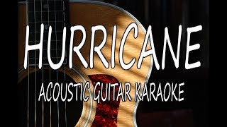 Luke Combs  Hurricane Acoustic Guitar Karaoke Lyrics on Screen [upl. by Sivrahc249]