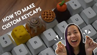 how to make custom artisan keycaps [upl. by Derrik400]