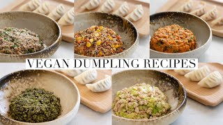 5 Easy and Delicious Vegan Dumpling Filling Recipes [upl. by Ruggiero648]