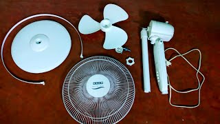 How to Assemble Stand Fan [upl. by Ramed475]