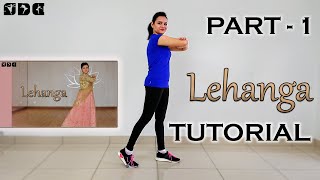 Step by Step Dance TUTORIAL Part1 for Lehanga Song  Shipras Dance Class [upl. by Yemerej693]