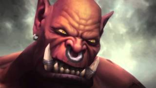 Thrall vs Garrosh Cinematic  Nagrand Finale [upl. by Aremahs]