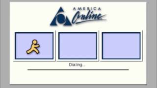 AOL Sign On  Dial Up [upl. by Sandra817]