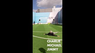 Jimmy Bullard hilariously slips during You Know The Drill 😂 [upl. by Ardnayek]