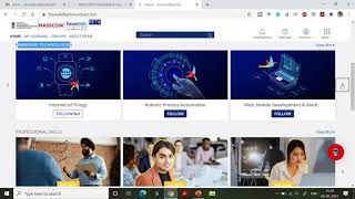 Portal Walkthrough  NASSCOM FutureSkills Prime [upl. by Garold]