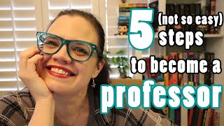 How Do You Become a College Professor [upl. by Dolora]