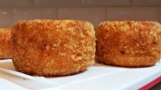 Crispy Potato Croquettes Recipe  How To Make Croquettes [upl. by Harden]