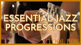 Essential Jazz Progressions  Beginner Jazz Guitar Lesson  Toolbox 22 [upl. by Asilef]