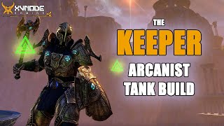 Crazy effective ESO Arcanist Tank Build  The Keeper [upl. by Eceirtal]